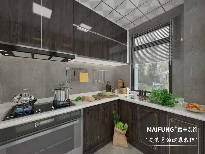 厨房 华.雅清苑四室新中式风格装修方案